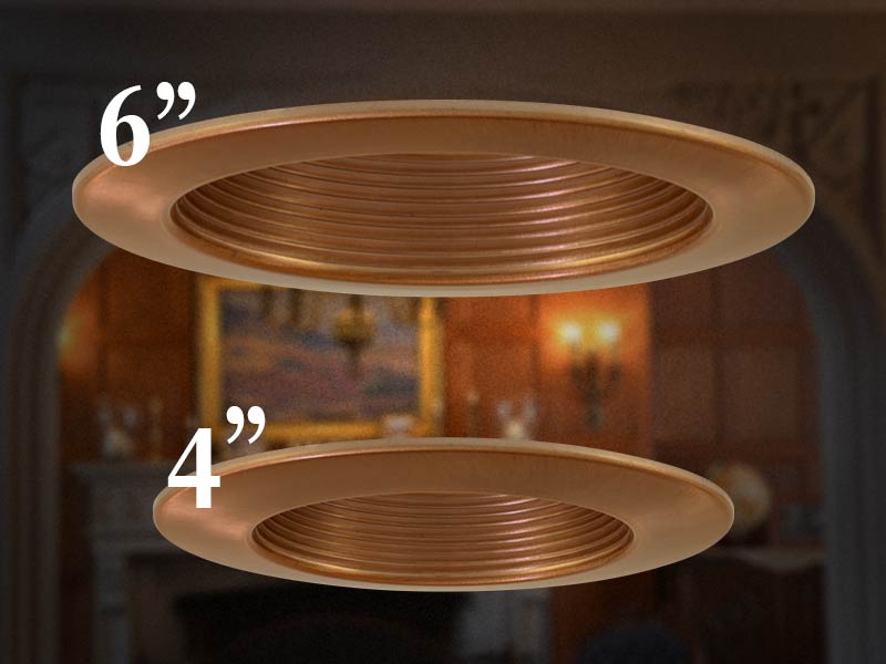 Top Recessed Lighting Questions, Should I Use 4 Inch Or 6 Recessed Lights